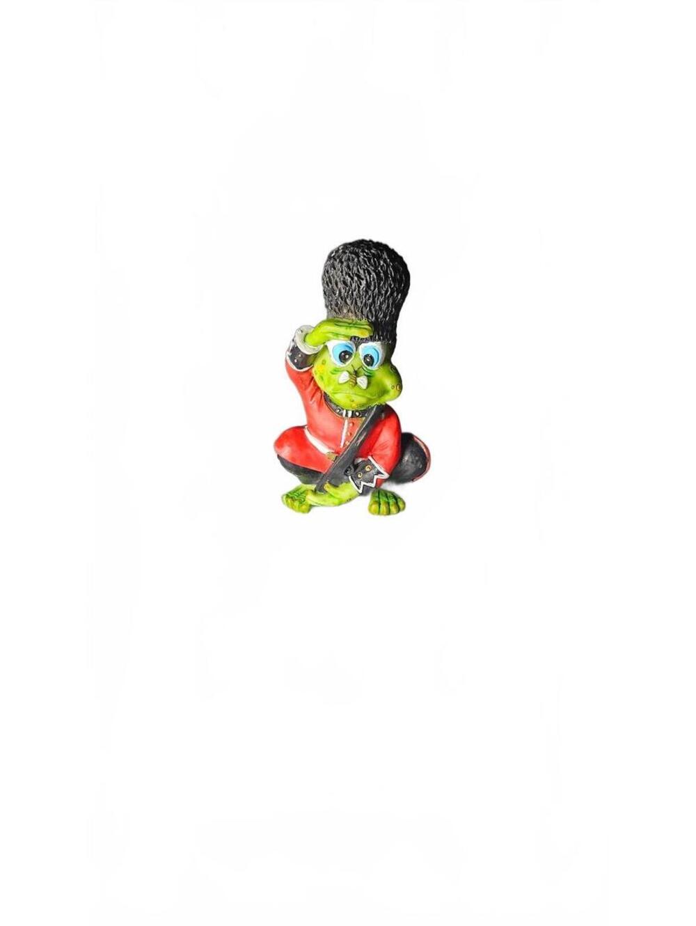 House of Valentina Frog British Royal Guard Soldier Figurine